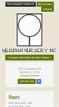 Mobile Screenshot of meridiannursery.com